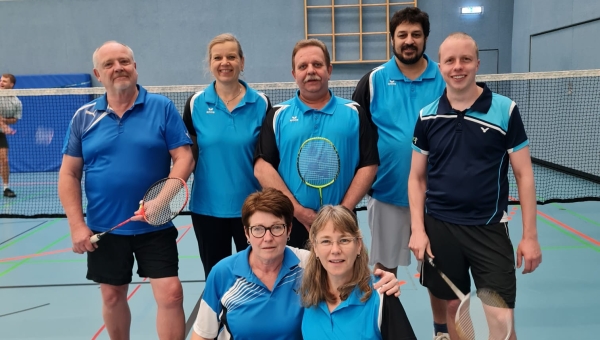 Saisonauftakt der Badminton-Hobbymannschaft
