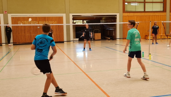 U15-Badminton-Youngster starten in die Saison