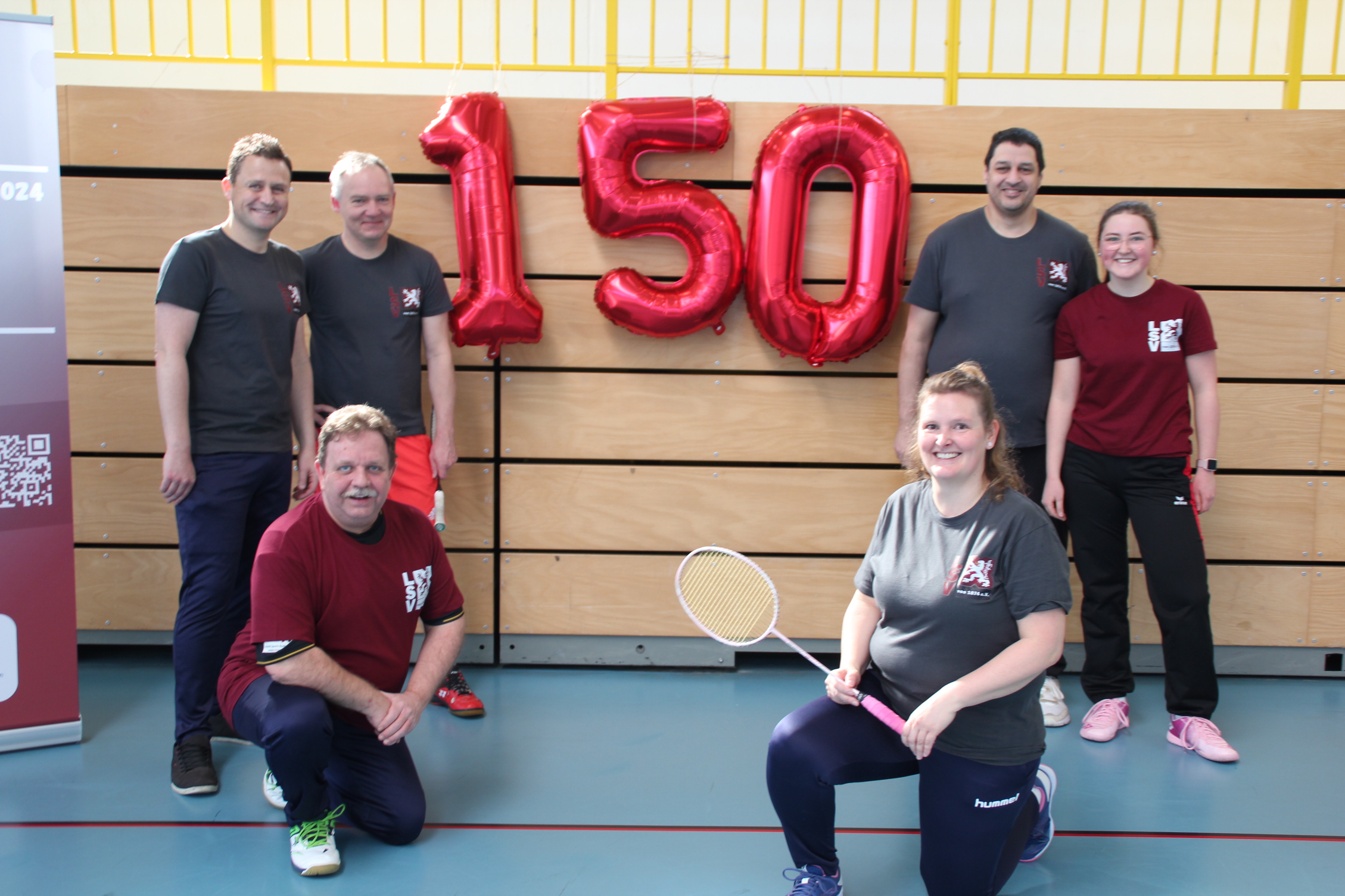 Schönes Lehrter Badminton Schüler-Elternturnier zum 150-Jahr-Jubiläum