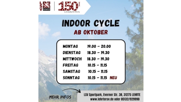 Cycle Kurs auch am Sonntag