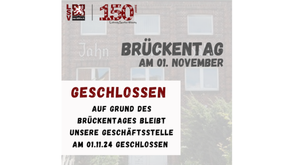 Brückentag am 01. November